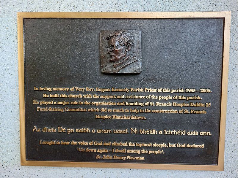 File:Eugene Kennedy plaque.jpg