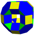 Density of a genus 5 toroidal is -4, like this Stewart toroid: v=72, e=168, f=88.