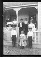 Weiss Family at the family residence in San Antonio, circa 1904