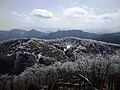 Trees with frosts from the top of Mount Hinokizuka Okumine (03/2009)