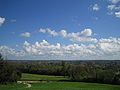 A view of Newbury, Berkshire and its surroundings