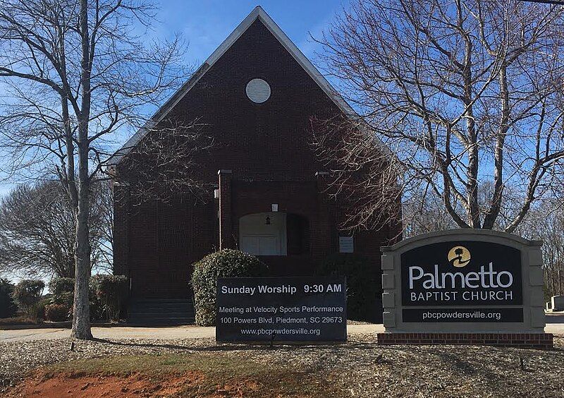 File:PalmettoBaptistChurchPowdersville.jpg