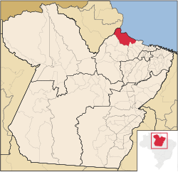 Location in the State of Pará