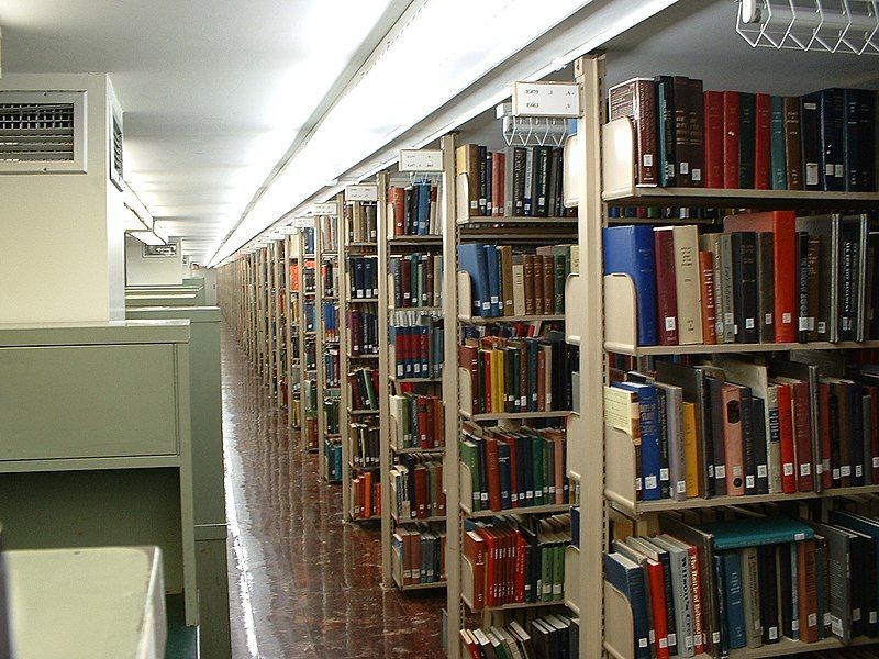 File:Pattee library stacks.jpg