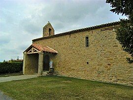 The church in Saint-Sernin