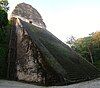 North side of Temple V at Tikal