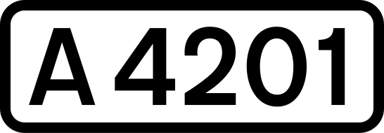 File:UK road A4201.svg