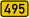 Bundesstraße 495 number.svg