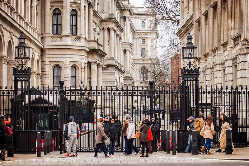 File:Downing Street gates.jpg