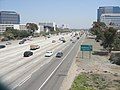 Interstate 405 freeway from the MacArthur overpass.