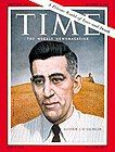 Vickrey's 1961 Time cover of J.D. Salinger.