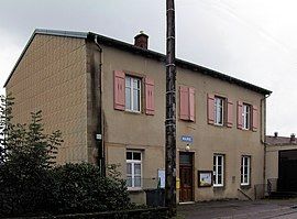 The town hall in Les Vallois