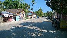 National Road at Erenas, San Jorge, Samar