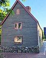 Side of the Pickman House. (the lowest pane is protected by an external frame)