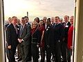 Board of Advisors, Society of White House Military Aides, overlooking the White House and Washington Monument