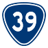 Provincial Highway 39 shield}}