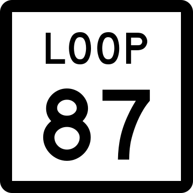 File:Texas Loop 87.svg