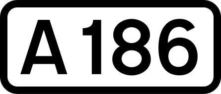 File:UK road A186.svg