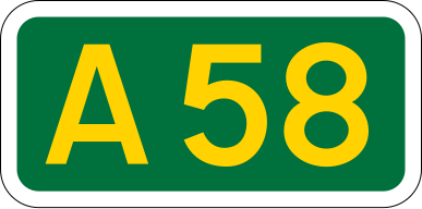 File:UK road A58.svg