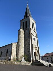 Church of Églisolles in 2017.