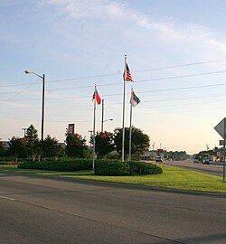 Intersection with North Bragg Boulevard and Lillington Highway in Spring Lake