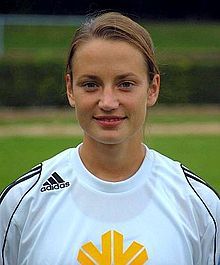 Christina Zerbe in FFC Frankfurt kit