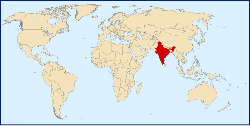 Location of India