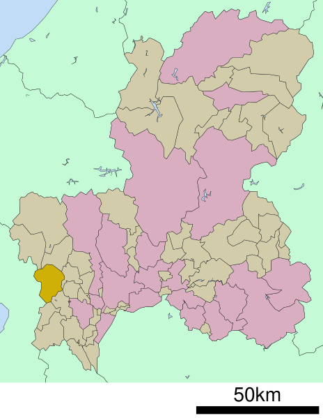 File:Map.Kasuga-Vill, Gifu.svg