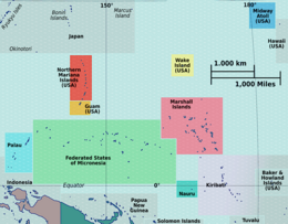 Tarawa is located in Micronesia