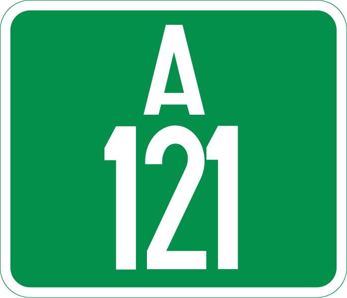 File:NGA road A121.svg