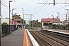 Southbound view from Parkdale platform 2 facing towards platform 1