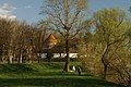 Fortress surrounded by trees