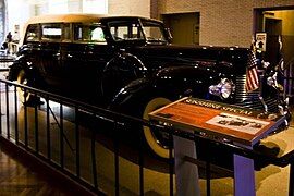 The Sunshine Special, the official state car used by US President Franklin D. Roosevelt