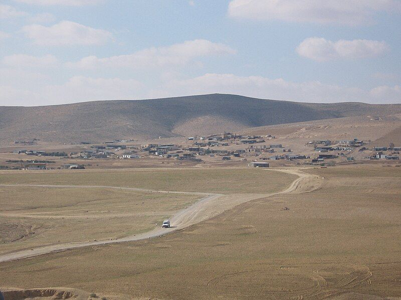 File:Unrecognized Bedouin village.jpg