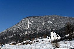 Saint Vincent Church in Weißbach an der Alpenstraße, municipal part of Schneizlreuth