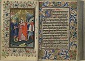 Book of Hours, 1420-1450, Bruges, from the collections of the National Library of Israel