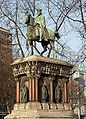 Statue of Charlemagne in Liège, by Louis Jehotte, 1867