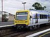 A Connex train in Melbourne, Australia