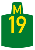 Metropolitan route M19 shield