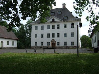 The entrance facade