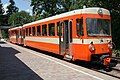 Ex-St. Gallen (Trogener-bahn) twinset 24 at Klobenstein/Collalbo in 2010