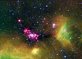 Serpens star-forming region, captured by NASA's Spitzer Space Telescope.