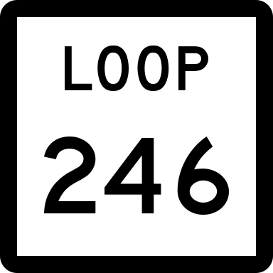 File:Texas Loop 246.svg