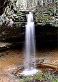 Twin Waterfalls Memorial Nature Sanctuary in Alger County