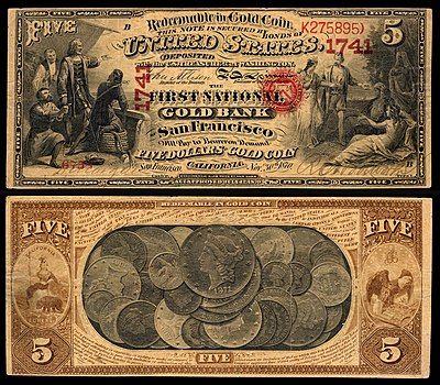 National Gold Bank Note