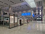 Station building interior