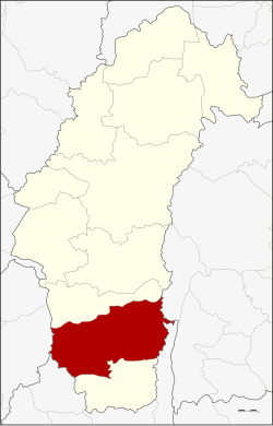 District location in Phetchabun province