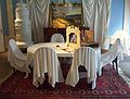 The dining room in the Buddenbrookhaus in Lübeck