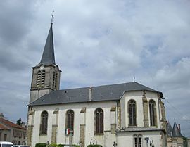 The church of Fléville-devant-Nancy