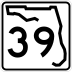 State Road 39 marker